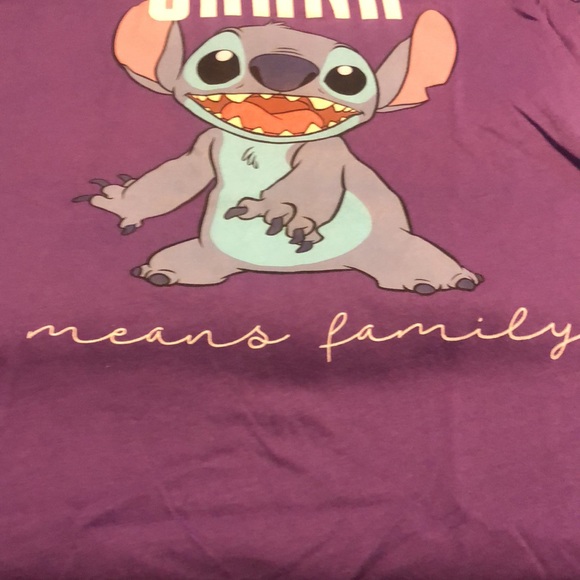 Disney Stich Ohana T-shirt Sz small - Picture 4 of 6